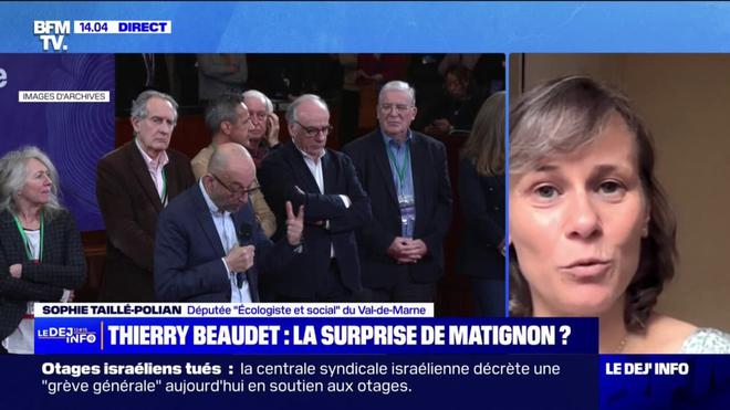 Sophie Taillé-Polian, députée "Écologiste et social": "Thierry Beaudet tiendrait l'intégralité de sa nomination des mains d'Emmanuel Macron"