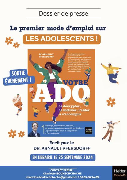 Mon livre « Votre Ado » fait pour vous et pour votre ado: tout y est…