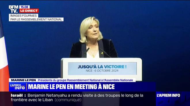 Pour Marine Le Pen, avec Bruno Retailleau et Didier Migaud, "la sécurité des Français" est "en garde alternée"