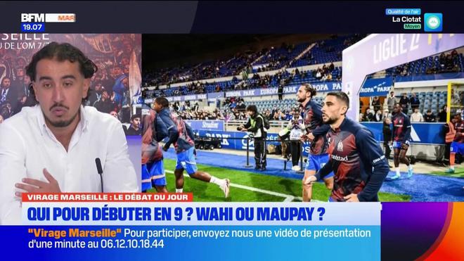 OM-Angers: Elye Wahi ou Neal Maupay, qui pour débuter devant ?