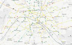 Open data : la pollution de l’air au-dessus des seuils dans 13 stations de métro et RER d’Ile-de-France