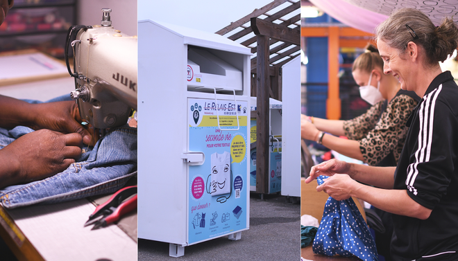 Comment sont recyclés nos habits ? De la benne à une boutique, on a suivi leur parcours en Alsace