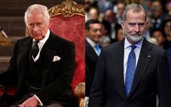 Inondations en Espagne: Charles III adresses ses  "condoléances" au roi Felipe VI et aux Espagnols