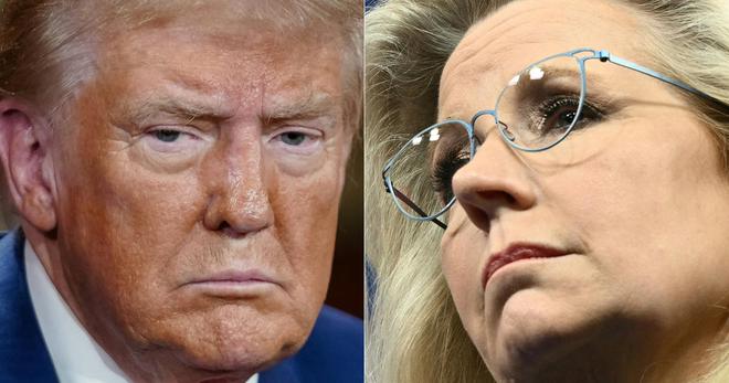 «Mettons-la (...) face à neuf canons d'armes lui tirant dessus» : Donald Trump menace sa plus célèbre opposante républicaine, Liz Cheney