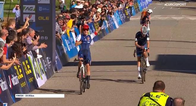 Célia Géry, championne d’Europe de cyclo-cross espoirs dames