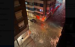 Inondations à Tarragone et Sitges