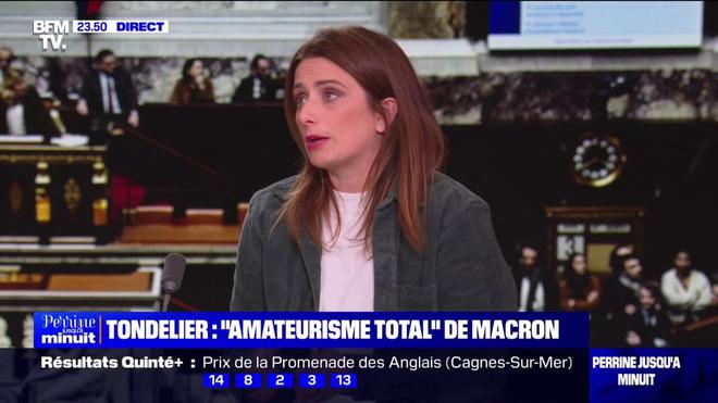 Consultations d'Emmanuel Macron: la présence des Républicains est "un problème" pour Marine Tondelier (les Écologistes)