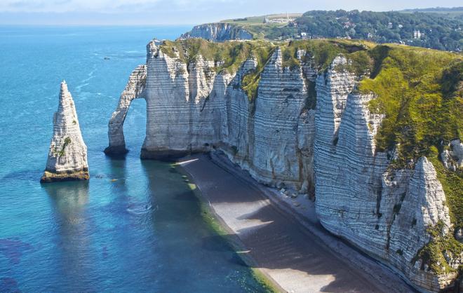 La France côté nature : les falaises d’Étretat