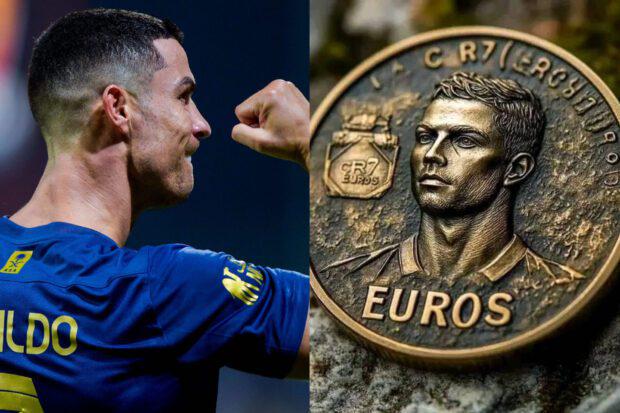 Cristiano Ronaldo. Le Portugal va lancer une pièce de monnaie à son effigie