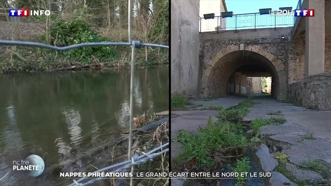 Nappes phréatiques : le grand écart entre le nord et le sud