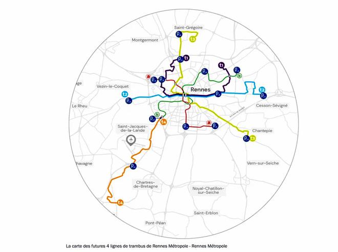 L’arrivée du Trambus à Rennes en 2027 : les avis divergent…