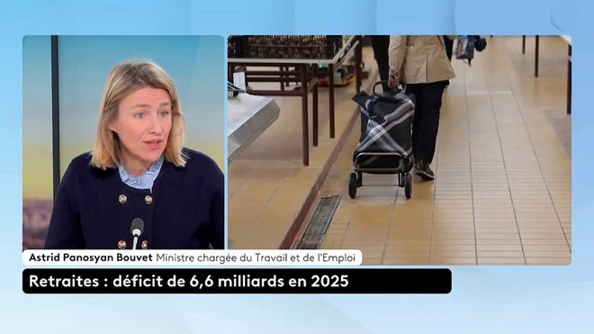 Retraites: la ministre du Travail estime qu'il y a une «nécessité de travailler plus longtemps»