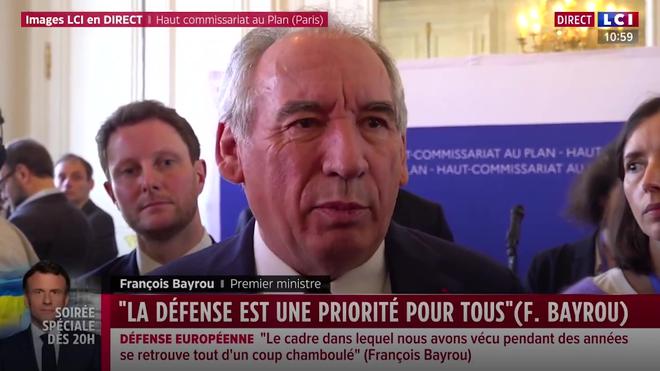 François Bayrou affirme la «priorité» budgétaire à la défense, «sans rien abandonner» du «modèle social» français