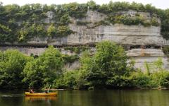La France côté nature : la Roque Saint-Christophe