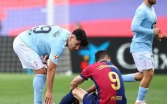 Liga : le FC Barcelone confirme la blessure de Robert Lewandowski