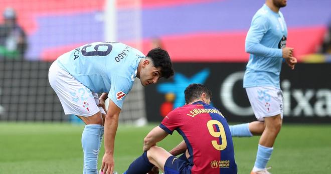 Liga : le FC Barcelone confirme la blessure de Robert Lewandowski