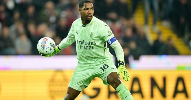 Serie A : Maignan titulaire avec l’AC Milan, neuf jours après son traumatisme crânien
