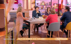 La maison des maternelles le Dr A.Pfersdorff aborde le sujet du Cododo (co sleeping ou co sommeil) avec Emmanuelle Bonnet, puéricultrice