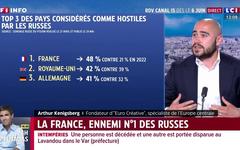 La France, ennemi numéro 1 selon les Russes ? "Nous sommes en guerre informationnelle" vis-à-vis de la Russie, analyse Arthur Kenigsberg