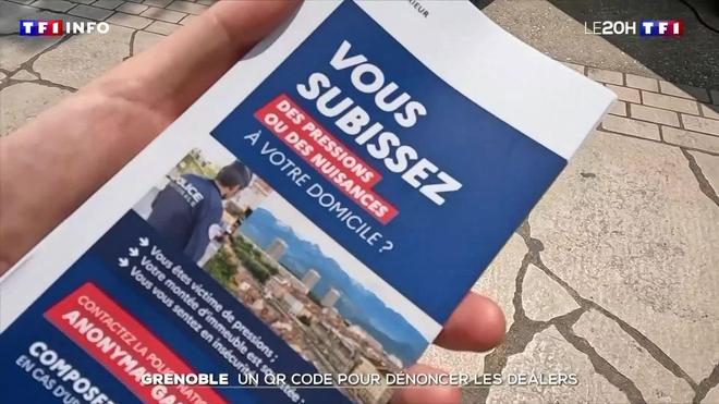 À Grenoble, un QR code pour dénoncer les dealers