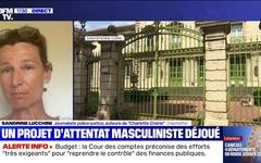 Attentat masculiniste déjoué: "Ces jeunes sont dans un profond mal-être", explique Sandrine Lucchini, journaliste police-justice, auteure de Charlotte Chérie (Black Lab - Hachette Fictions)