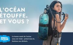 Wings of the Ocean rappelle que nos déchets n’ont pas leur place en mer