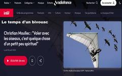 Le temps d’un bivouac aérien avec Christian Moullec