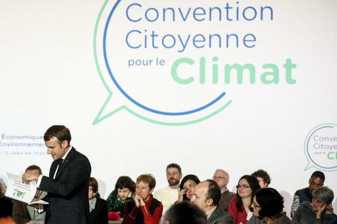 Le climat se tend entre Macron et la Convention citoyenne