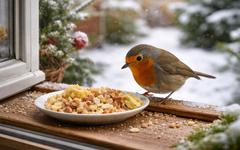 Ces 5 restes de cuisine attirent les rouges-gorges près de chez vous tout l’hiver