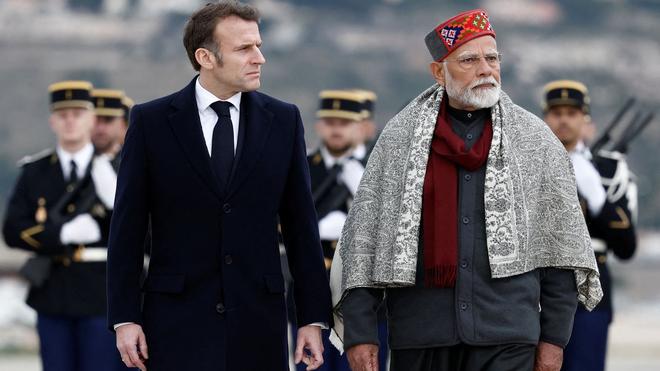 Intelligence artificielle, vente d'avions Rafale, contrats commerciaux : quel est le programme du voyage en Inde d'Emmanuel Macron ?