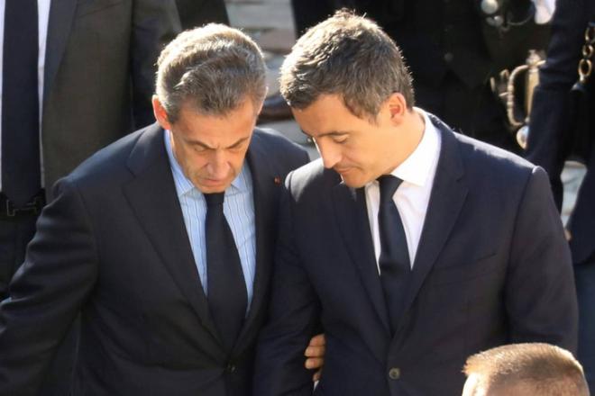 Procès des "écoutes": Darmanin apporte son "soutien personnel" à Sarkozy, un "homme honnête"