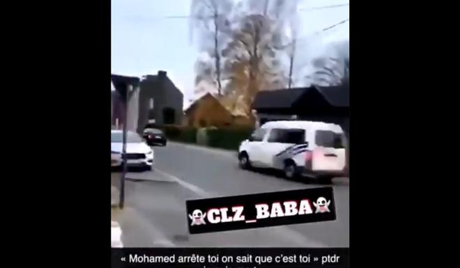 VIDEO – «Mohamed arrête-toi, on sait que c’est toi !» Course poursuite Belge