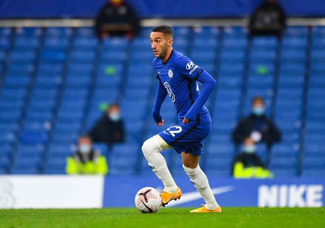 Chelsea : Hakim Ziyech a manqué aux Blues contre Everton