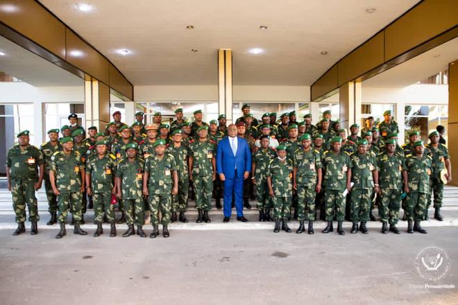 Felix Tshisekedi : Les FARDC dont j’assume le Commandement suprême vont prendre de plus en plus de force