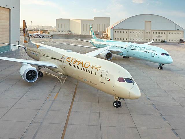 Etihad Airways : le 2eme 787-10 ecoDemonstrateur sur les lignes régulières