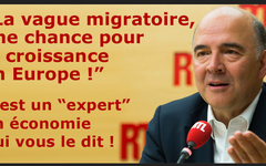 Moscovici : 21 000 € par mois pour Cracher sur les Français et Démolir la France.