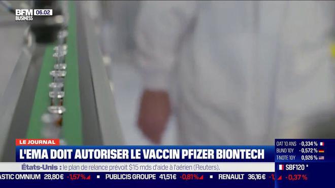 Le vaccin Pfizer/BioNtech contre le Covid-19 devrait être validé ce lundi par l'Agence européenne du médicament