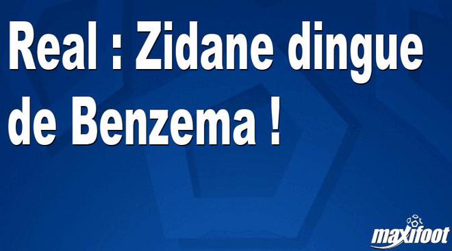 Real : Zidane complétement dingue de Benzema