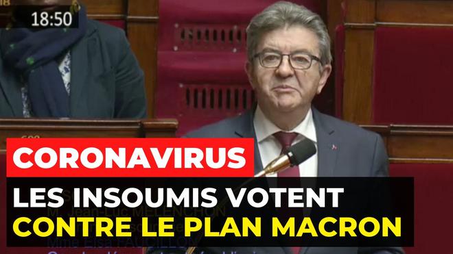 VIDÉO – Coronavirus : les insoumis votent contre le plan Macron