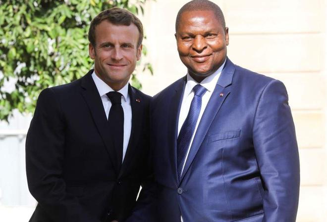 Elections en Centrafrique : Touadéra reçoit la bénédiction de Macron