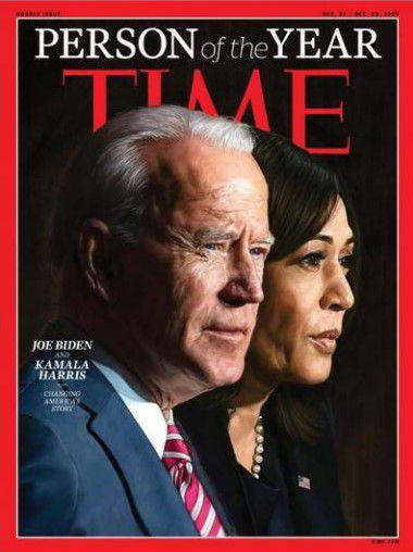 LaPresse.ca - Joe Biden et Kamala Harris désignés personnalités de l’année