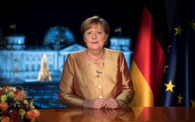 Covid-19 : l'Allemagne affrontera encore "des temps difficiles" en 2021, prévient Merkel dans ses voeux