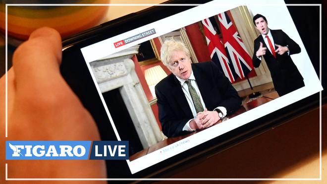 Boris Johnson annonce le retour au confinement total en Angleterre pour «maîtriser la variante» du Covid-19