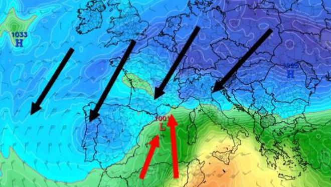 Aude et Pyrénées-Orientales - Goutte froide dans l'air, temps agité en Espagne : la neige va-t-elle s'inviter en fin de semaine ?