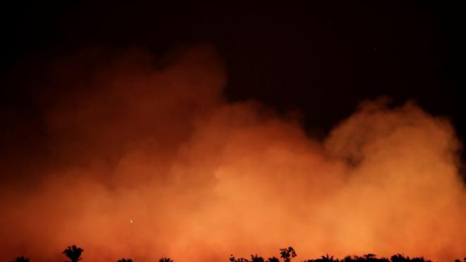 Brésil: les incendies de forêt au plus haut en dix ans