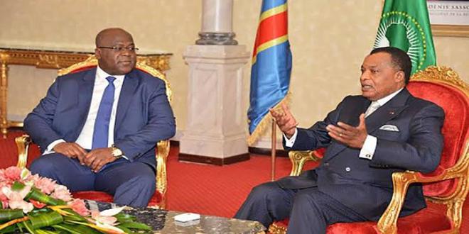 RDC : Félix Tshisekedi a échangé avec Denis Sassou Nguesso á Oyo