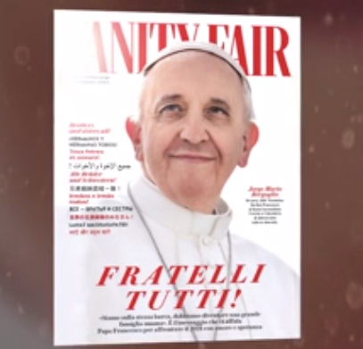 Vanity fair Italie débute l’année avec le pape François