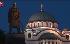 Retransmission en direct de la liturgie de Noël en la cathédrale Saint-Sava de Belgrade