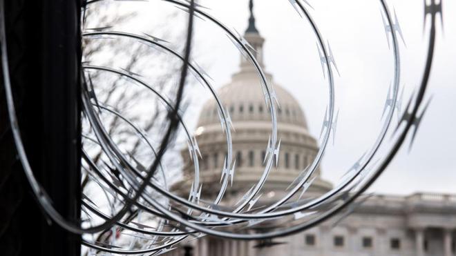 EN IMAGES. Etats-Unis : Washington se barricade avant l'investiture de Joe Biden