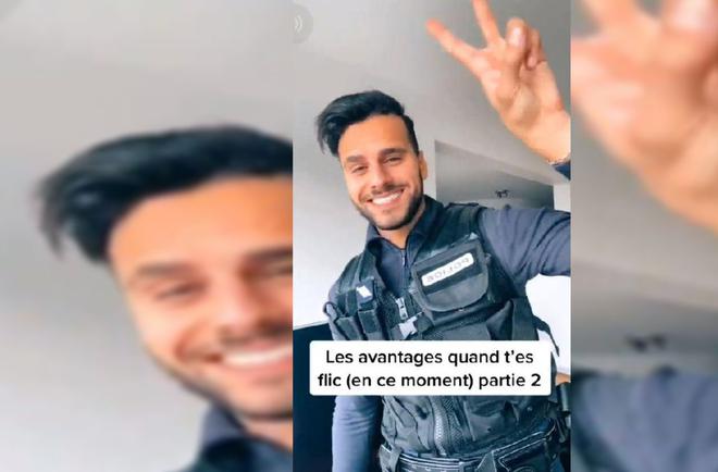 Zoubir, le policier « Prince de l’amour » qui participait à une émission de télé-réalité pendant son congés maladie avait déja été sanctionné pour avoir fourni des uniformes de policier pour un clip de rap (MàJ)